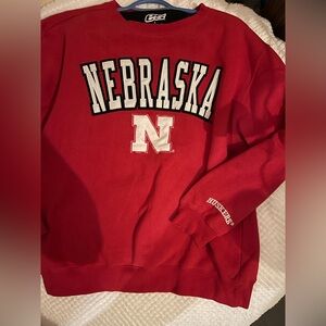 Nebraska Cornhuskers Red Crewneck Sweater